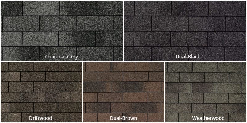 IKO Roofing Color Chart