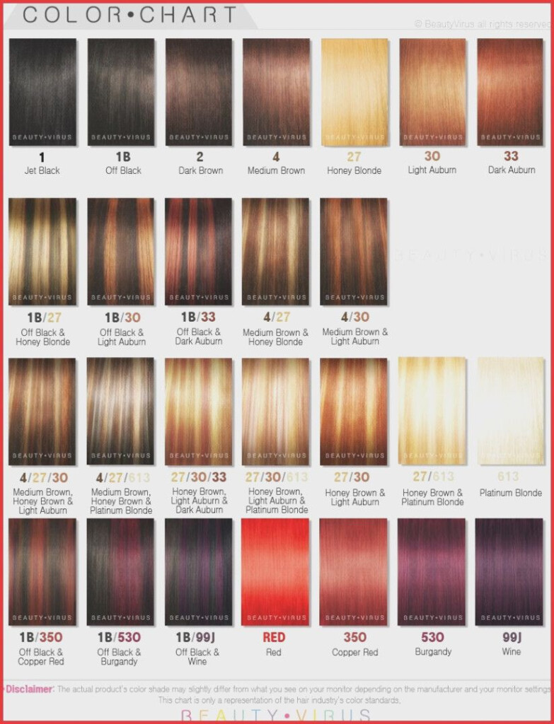 Ion Color Brilliance Permanent Color Chart Warehouse Of Ideas