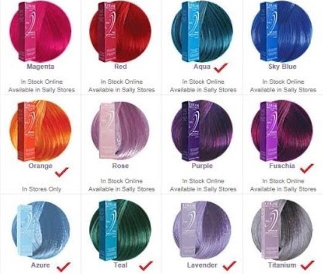 Ion Color Brilliance Semi Permanent Hair Color Chart Molibeta