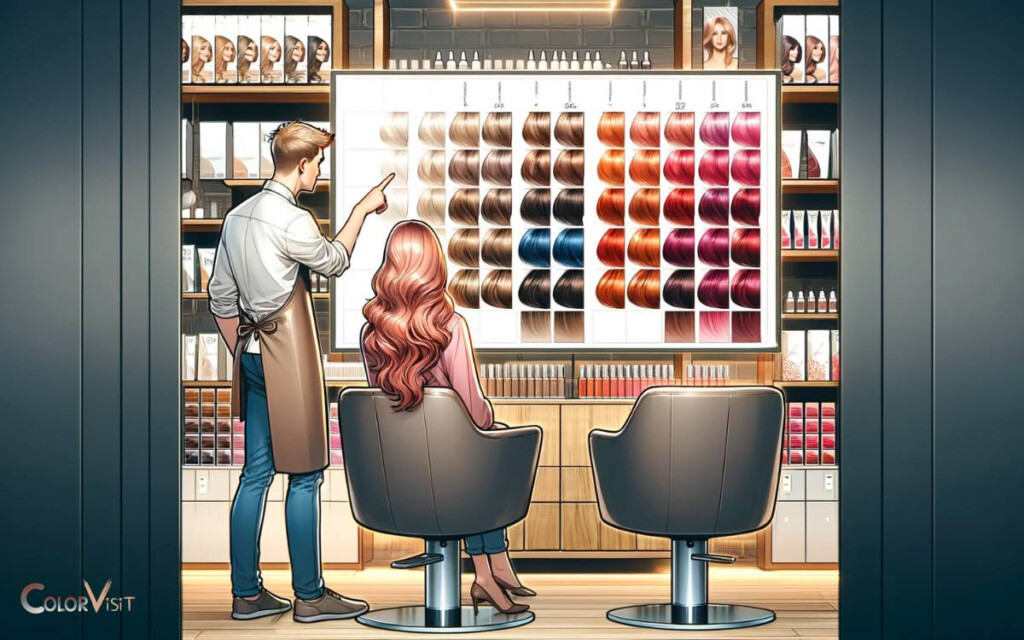 Ion Red Hair Color Chart Diverse Spectrum 