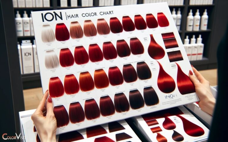 Ion Red Hair Color Chart Diverse Spectrum 
