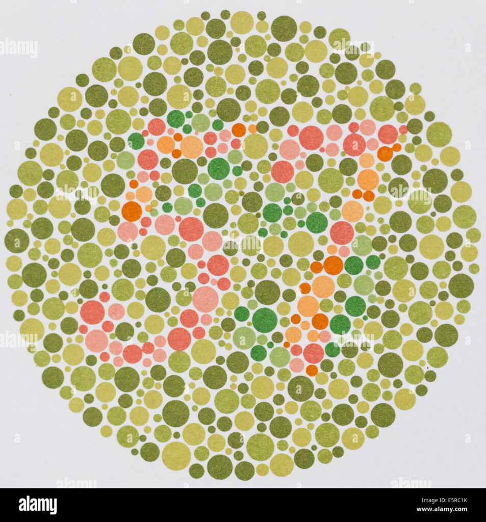 Ishihara Color Blind Test Chart Photos And Vectors