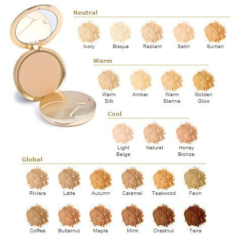 Jane Iredale Mineral Makeup Color Chart Saubhaya Makeup