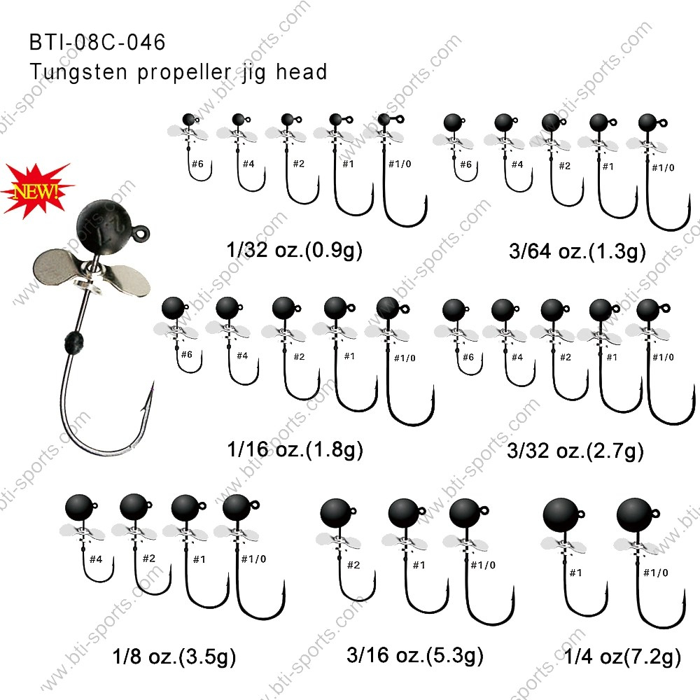 Jig Weight Size Chart Chartdevelopment