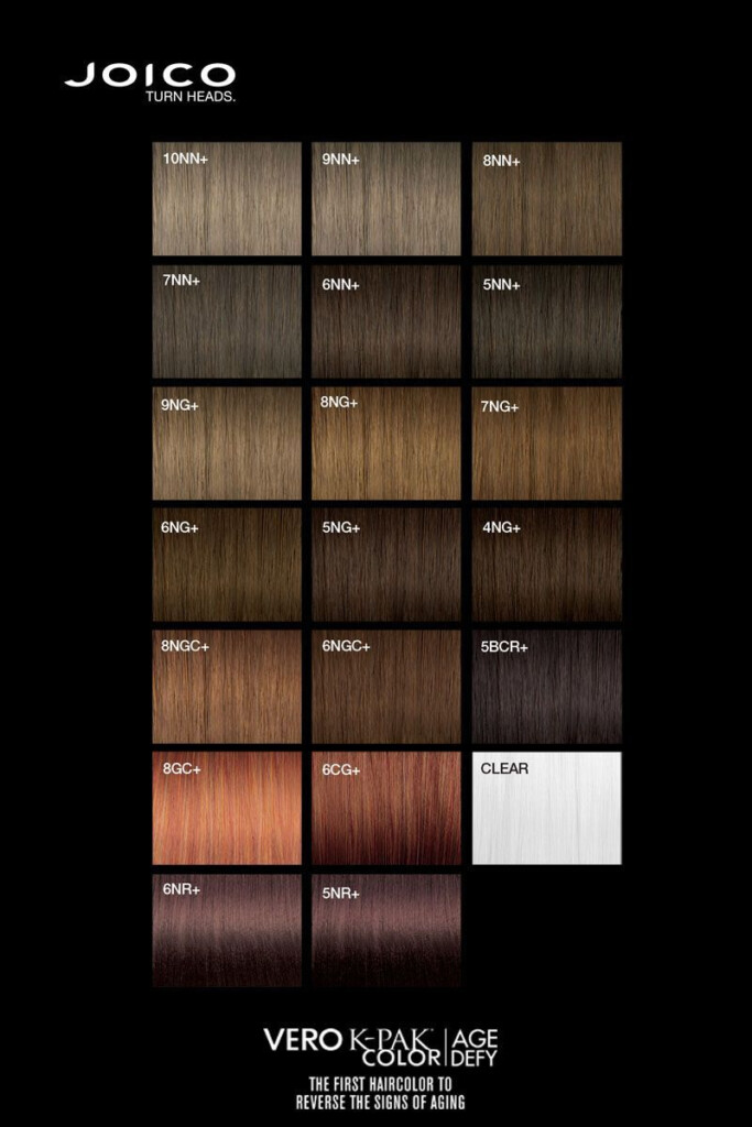 Joico Demi Color Chart