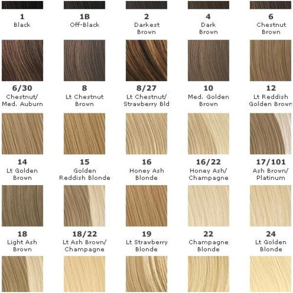 L 39 or al Preference Hair Color Chart Warehouse Of Ideas