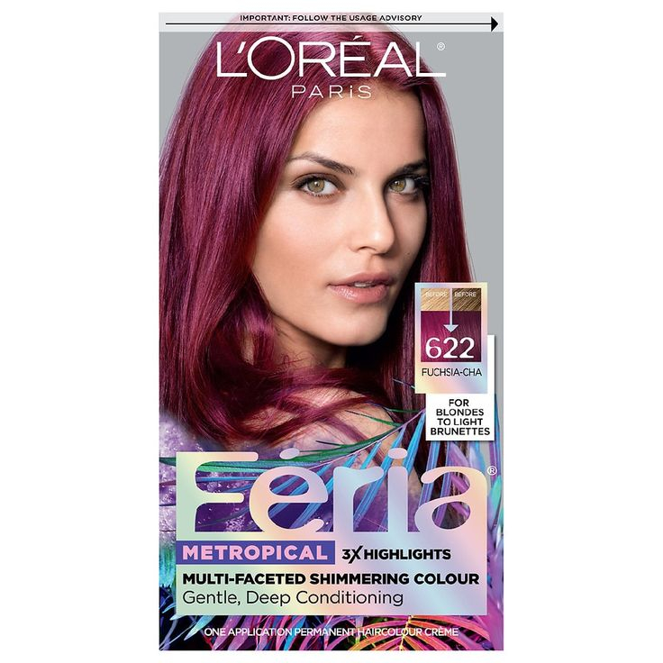 L 39 Oreal Paris Feria Multi Faceted Shimmering Permanent Hair Color 