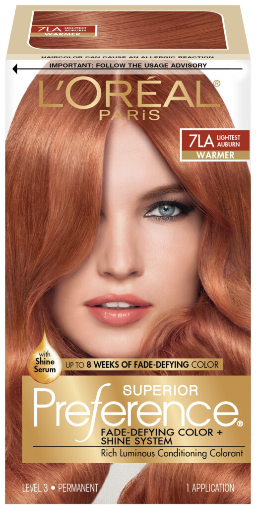 L Oreal Preference Color Chart Vrogue co