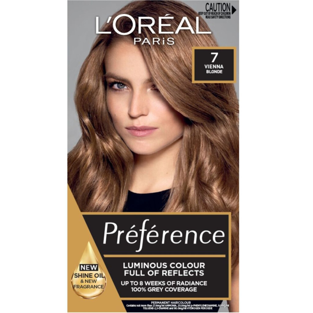 L Oreal Preference Color Chart Vrogue co