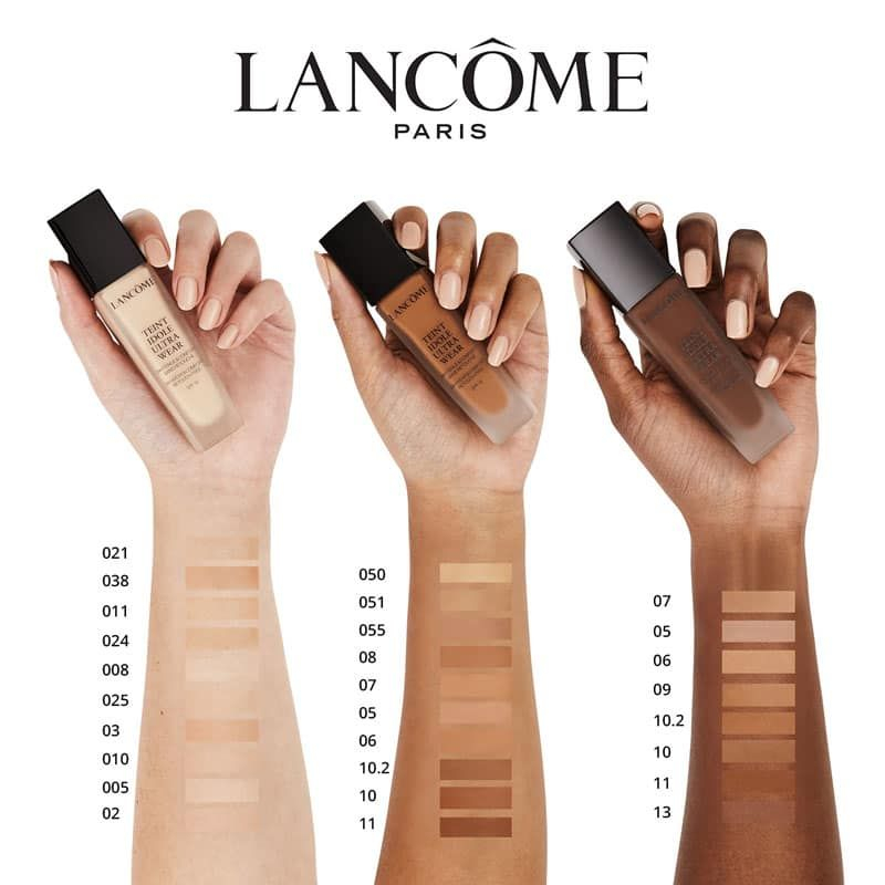 Lancome Foundation Shades Chart