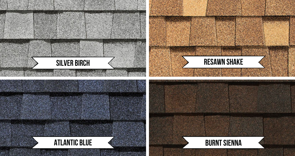 Landmark Shingles Color Chart