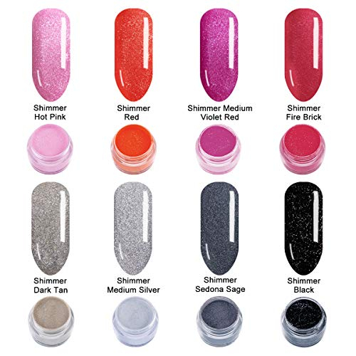 Lavender Violets Dip Powder 8 Color Kit 0 5 Oz bot Acrylic Nail 