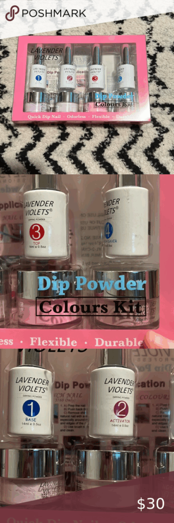 Lavender Violets Dip Powder Kit