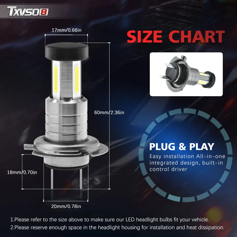 Led Headlight Color Chart
