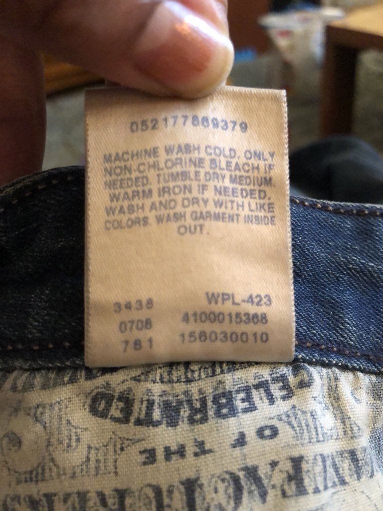 Levi Color Code Chart Keski