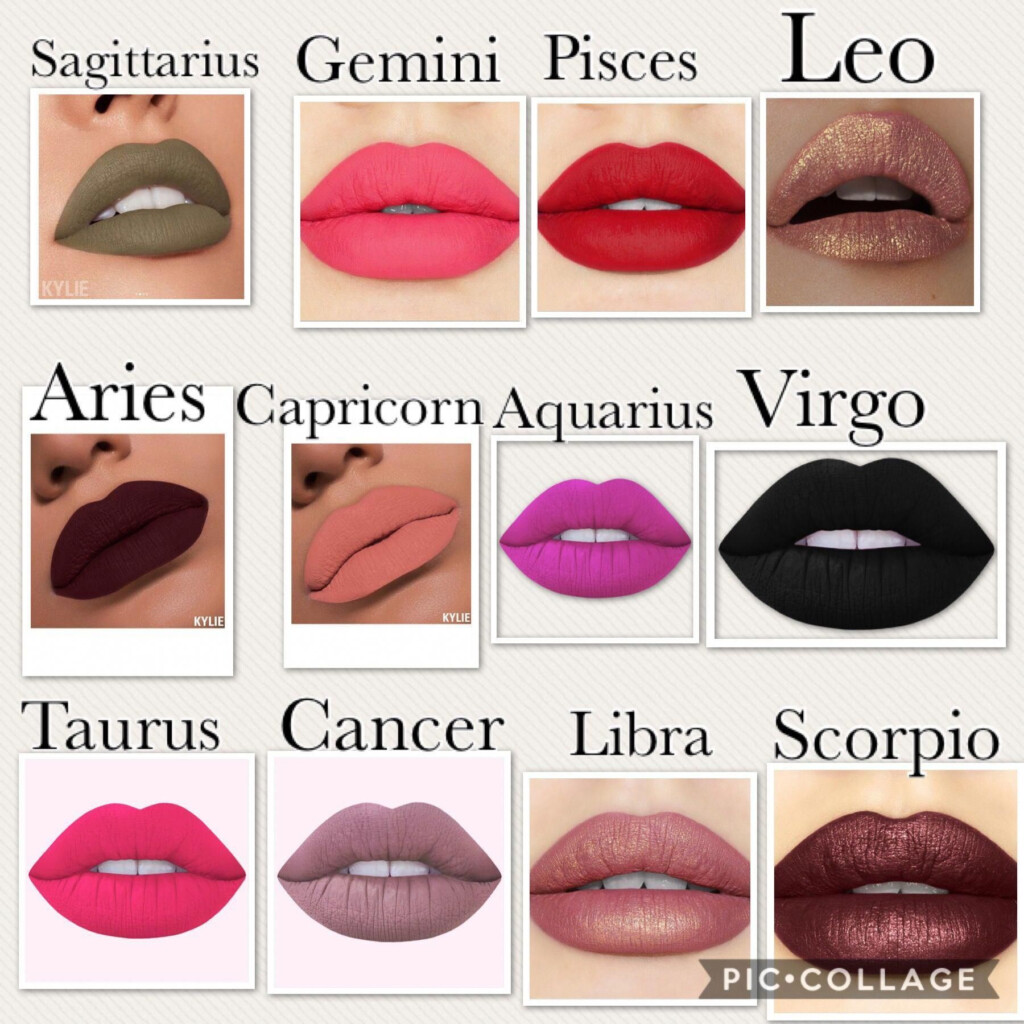 Lip Chart Zodiac Zodiac Elements Explained