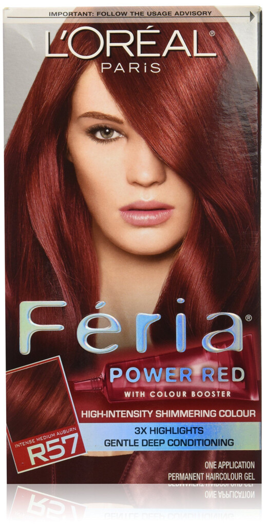 Loreal Feria Red Hair Color Chart