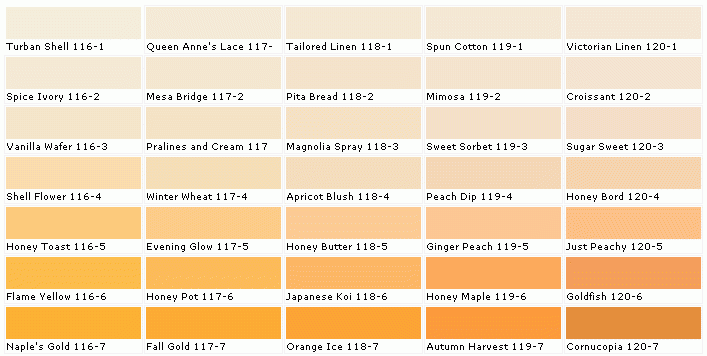 Lowes Spray Paint Color Chart