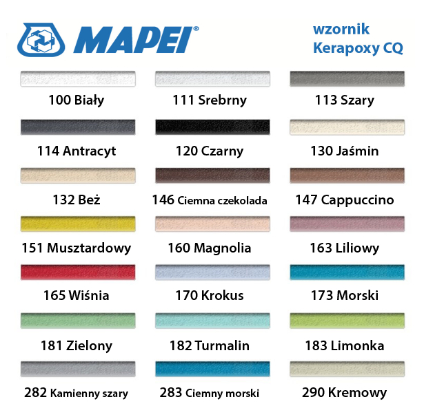 Mapei Flexcolor Cq Color Chart