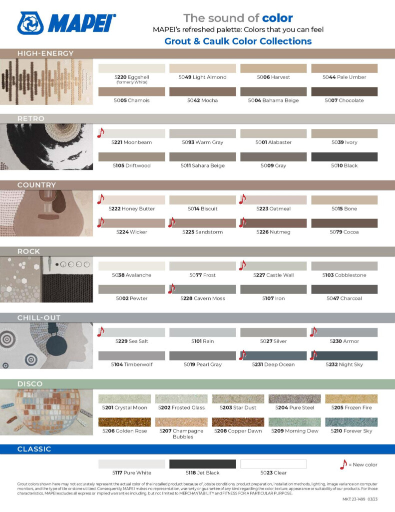 Mapei Grout Color Chart Pdf Www inf inet