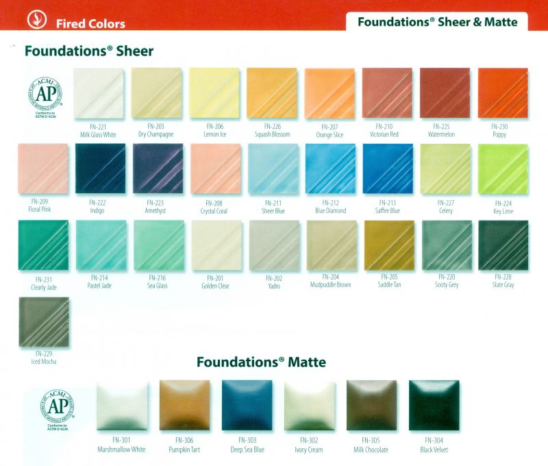 Mayco Glazes Color Chart Wordacross