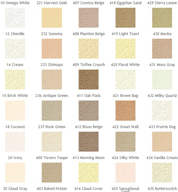 Merlex Stucco Color Chart Infoupdate