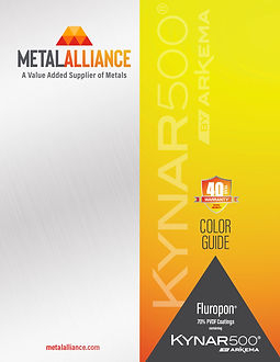 Metal Roofing Panel Color Charts Metal Alliance