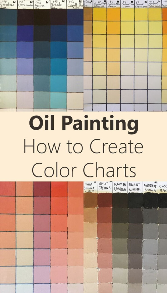 Mixing Oil Paint Colors Chart Image To U