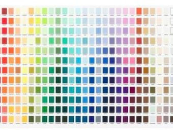 Moda Grunge Color Chart Etsy