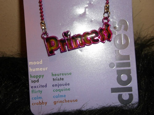 Mood Necklace Color Chart Claire 39 s Warehouse Of Ideas