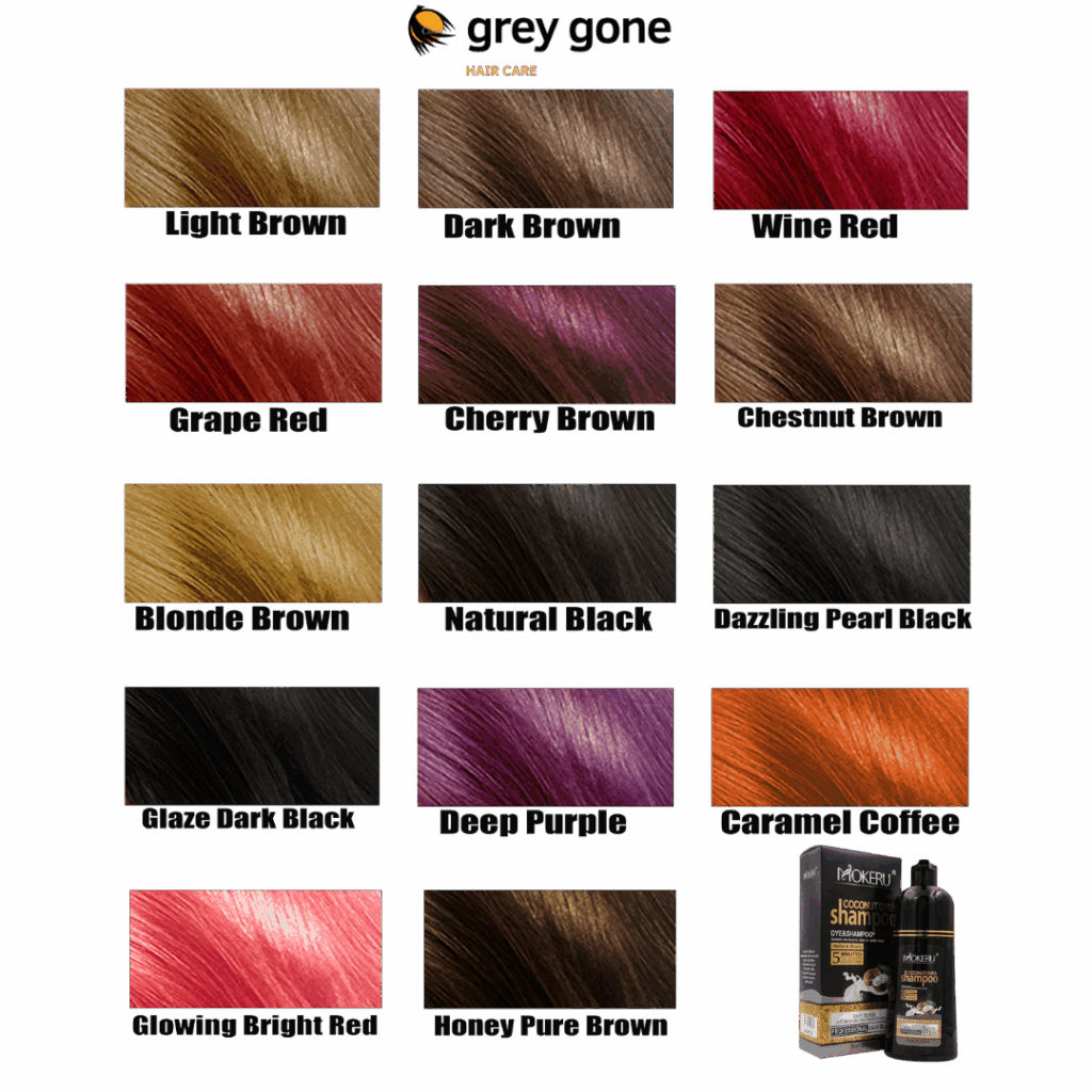 Natural Hair Color Chart