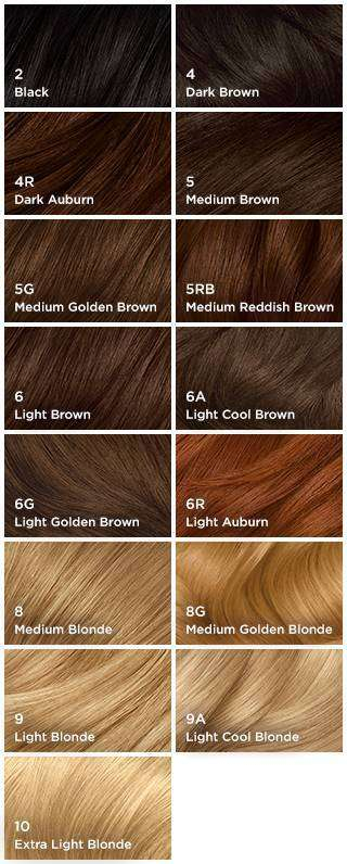 Natural Instincts Hair Color Chart Clairol Brown Streax Instincts 