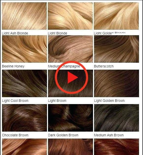 Natural Instincts Hair Color Chart