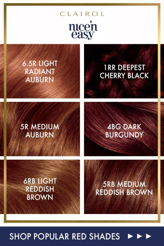 Nice N Easy Hair Color Chart