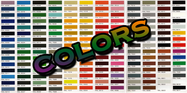 Nitro Color Chart