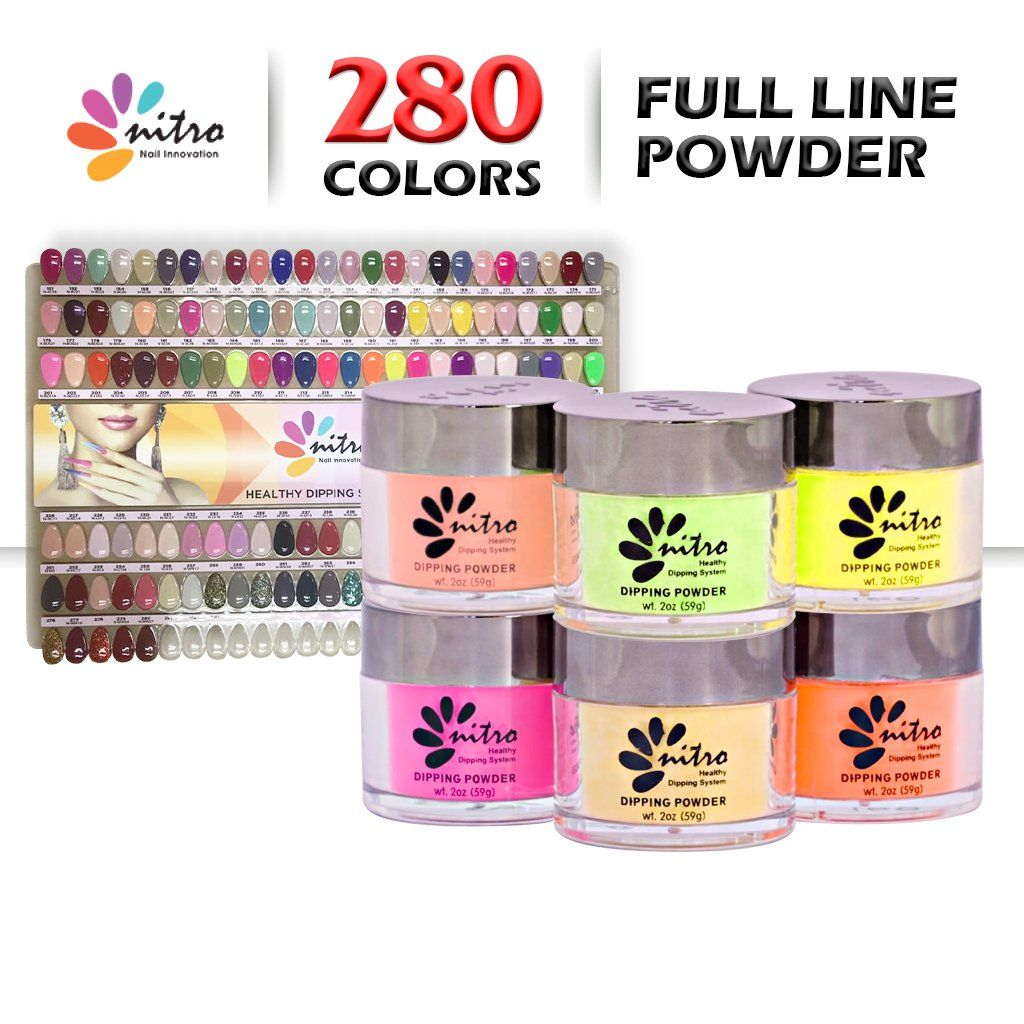 Nitro Dipping Powder Nitro Collection Full Line Of 256 Colors from 