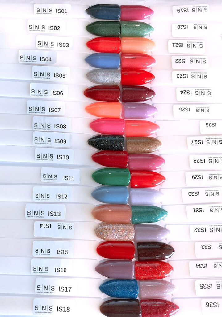 Numerous SNS Nail Color Swatches Sns Nails Colors Nail Colors Sns Nails