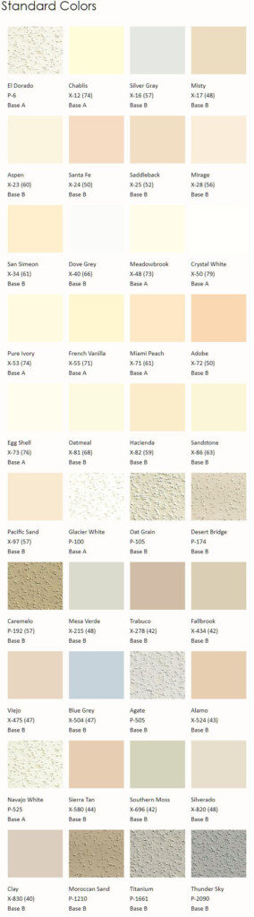 Omega Stucco Color Chart Warehouse Of Ideas