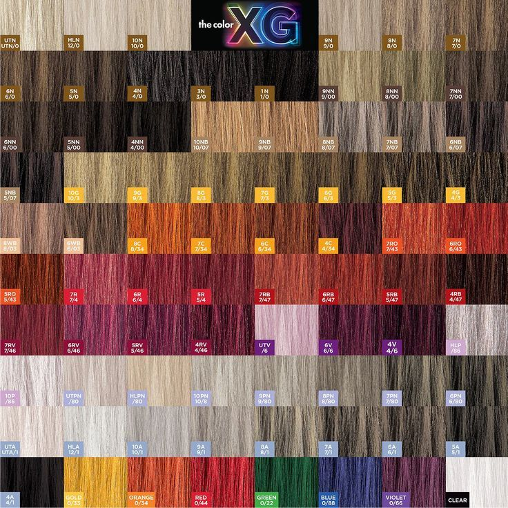 Paul Mitchell XG Color Shades Patchwork