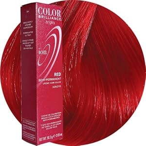 Permanent Ion Red Hair Color Chart Cadhery