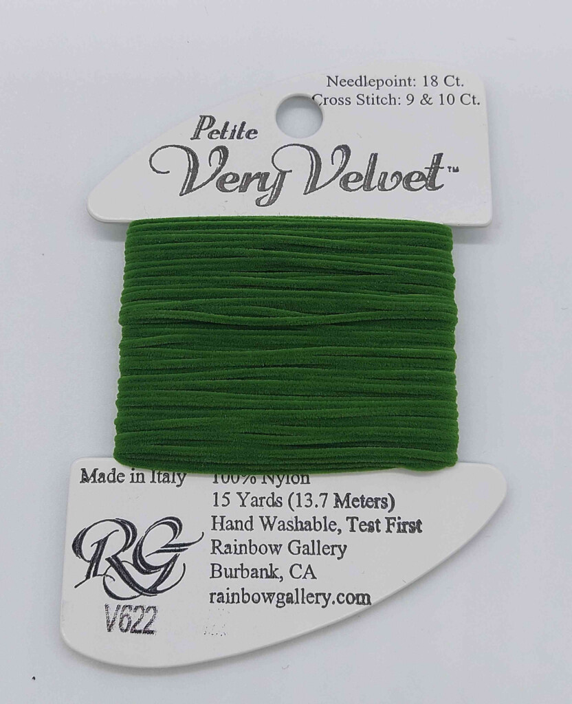 Petite Very Velvet Assorted Colors Fiber For Needlepoint Stitching 
