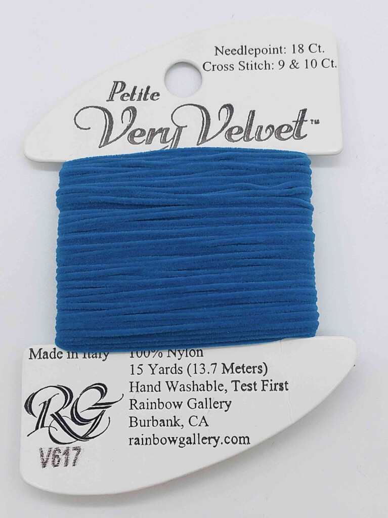 Petite Very Velvet Assorted Colors Fiber For Needlepoint Stitching 