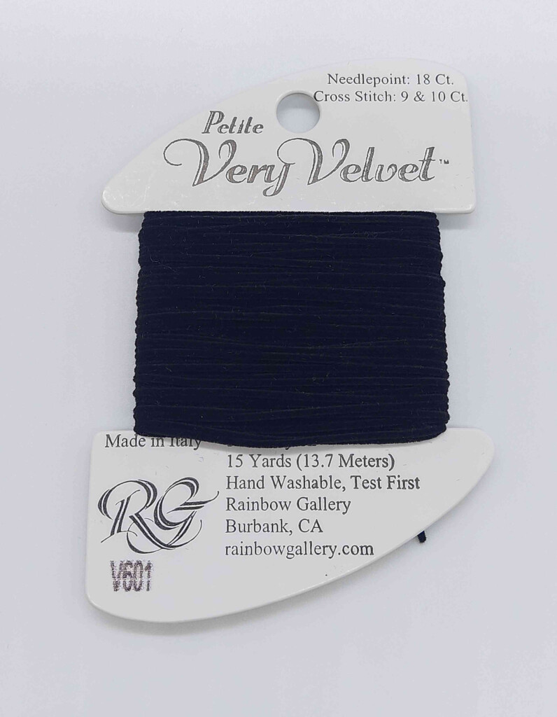 Petite Very Velvet Assorted Colors Fiber For Needlepoint Stitching 