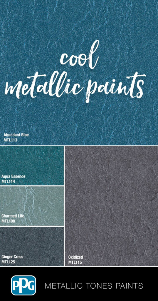 Ppg Metallic Tones Color Chart A Visual Reference Of Charts Chart Master