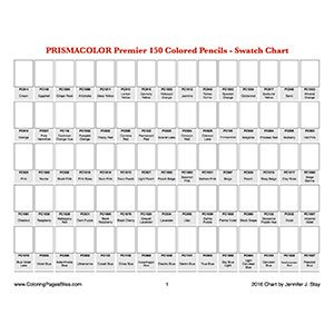 Prismacolor Pencils Color Chart Printable Photos And Vectors