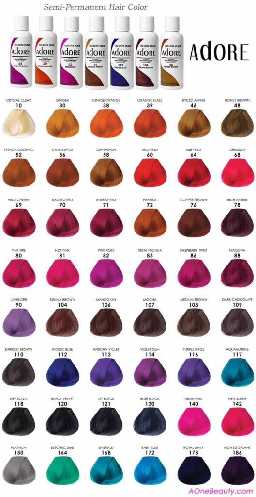 Red Hair Dye Color Names Warehouse Of Ideas