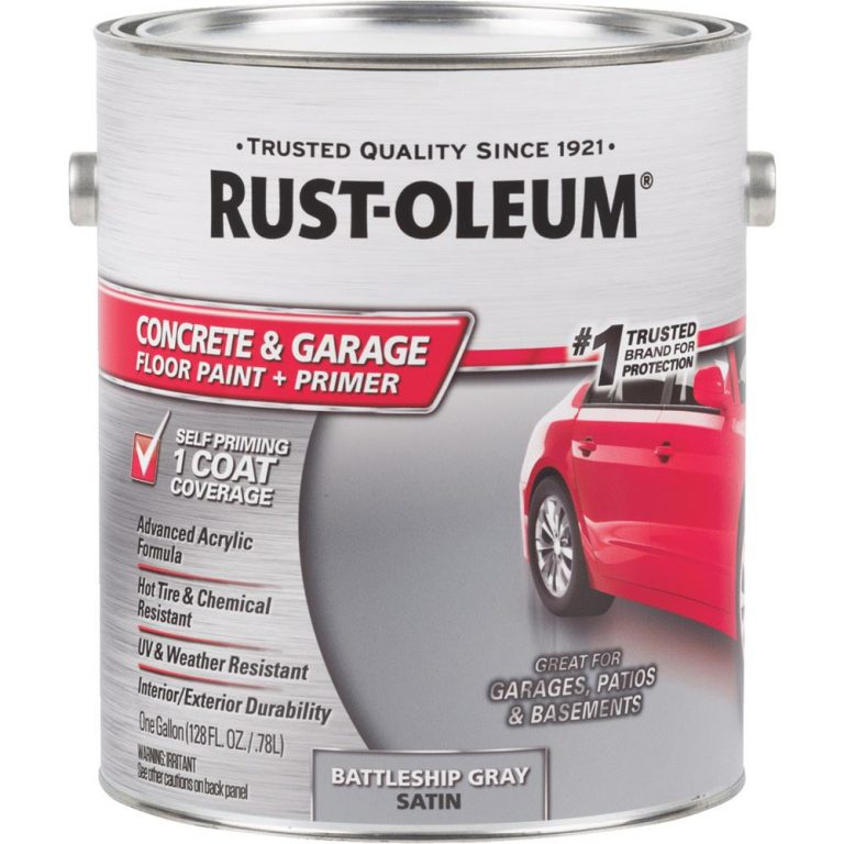 Rust Oleum 225380 Rust Oleum Concrete Garage Floor Paint Primer 
