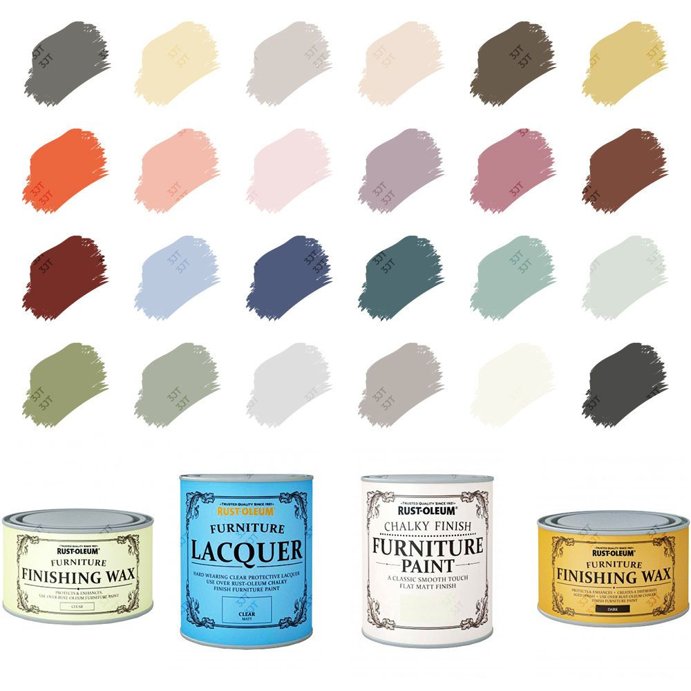 Rust Oleum Milk Paint Color Chart