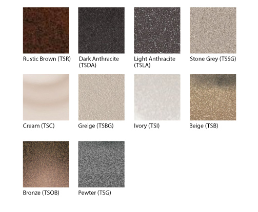 Schluter Finish Color Chart