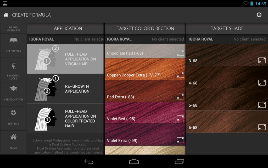 Schwarzkopf Copper Hair Color Chart